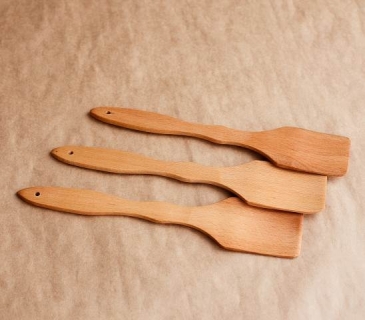 Beech kitchen spatula set of 10 pcs