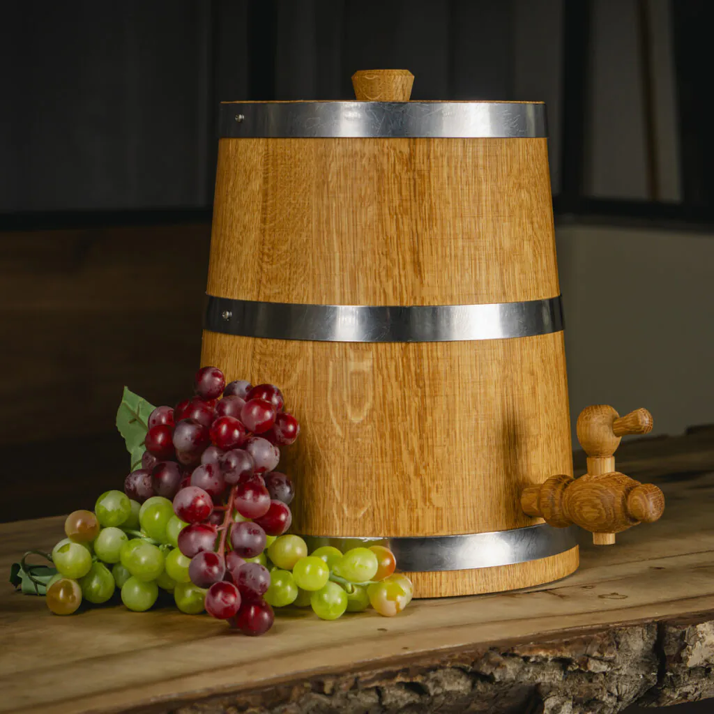 Oak Vinegar Barrel (5L–20L)