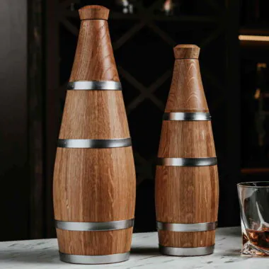 Wooden Aging Bottle (0.5L–1L)