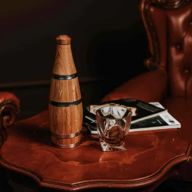 Wooden Aging Bottle (0.5L–1L)