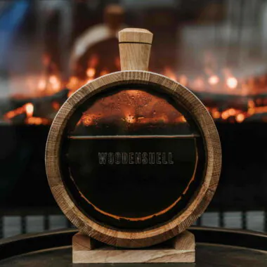 Oak Aging Flask with Glass Heads – 1L