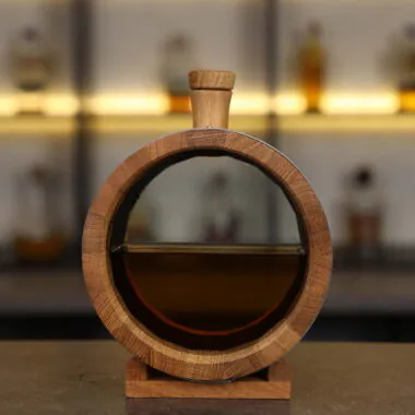Oak Aging Flask with Glass Heads – 1L