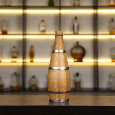 Wooden Aging Bottle (0.5L–1L)