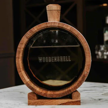 Oak Aging Flask with Glass Heads – 1L