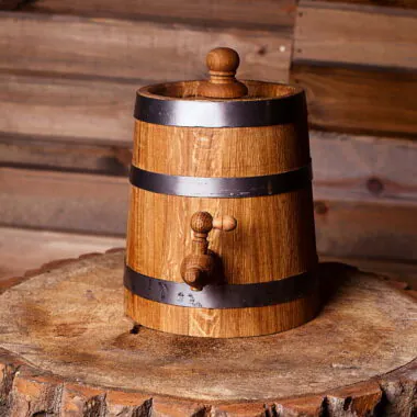Oak Vinegar Barrel (5L–20L)