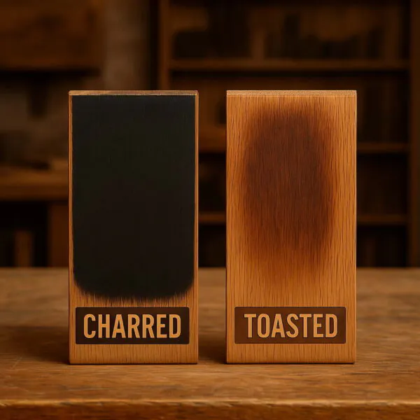 Toasted vs Charred Oak Barrels: What’s the Difference?