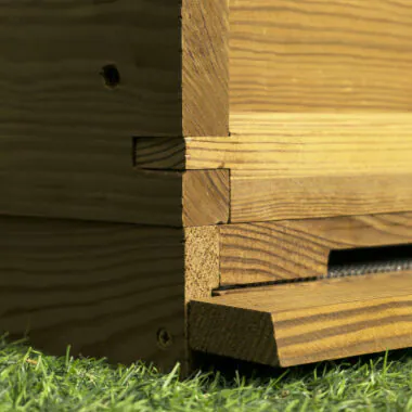 B.S. National Beehive Flat Pack (Thermo-Modified Wood)