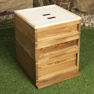 B.S. National Beehive Flat Pack (Thermo-Modified Wood)